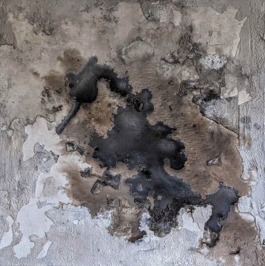 toile, 50x50cm, techniques mixtes