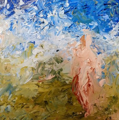 Toile, 50x50cm, acrylique.